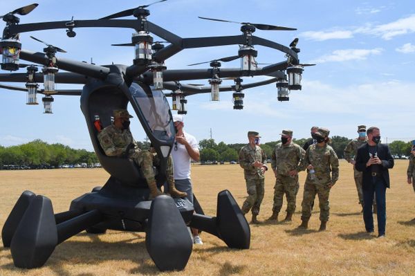 Photos: Pentagon Tests Vertical Takeoff Electric ‘Flying Car’ Prototype - Sputnik International
