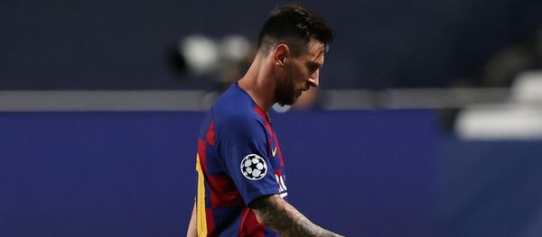 Soccer Football - Champions League - Quarter Final - FC Barcelona v Bayern Munich - Estadio da Luz, Lisbon, Portugal - August 14, 2020 Soccer Football - Champions League - Quarter Final - FC Barcelona v Bayern Munich - Estadio da Luz, Lisbon, Portugal - August 14, 2020 - Sputnik International