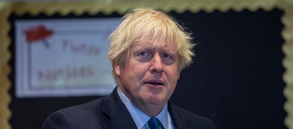 Britain's Prime Minister Boris Johnson visits Castle Rock school on the pupil's first day back to school, in Coalville, Britain August 26, 2020. Britain's Prime Minister Boris Johnson visits Castle Rock school on the pupil's first day back to school, in Coalville, Britain August 26, 2020. - Sputnik International