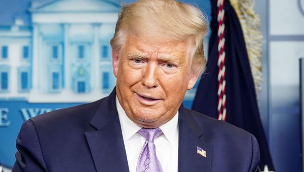 U.S. President Donald Trump speaks during a briefing on the coronavirus disease (COVID-19) pandemic at the White House in Washington, U.S., August 13, 2020 - Sputnik International