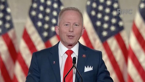 Representative Jeff Van Drew (R-NJ) speaks during the largely virtual 2020 Republican National Convention broadcast from Washington, U.S., August 27, 2020 - Sputnik International