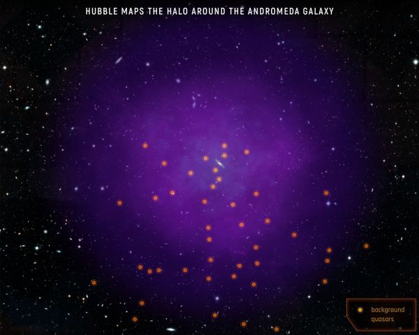 Photo: Scientists Map Massive ‘Halo’ of Andromeda Galaxy, Milky Way’s Neighbor Photo: Scientists Map Massive ‘Halo’ of Andromeda Galaxy, Milky Way’s Neighbor - Sputnik International