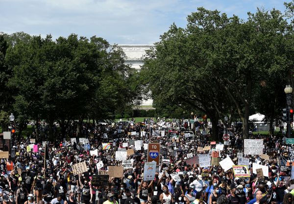 Videos: Thousands Demand Justice, Reform on 57th Anniversary of March on Washington Videos: Thousands Demand Justice, Reform on 57th Anniversary of March on Washington - Sputnik International