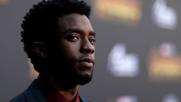 Premiere of “Avengers: Infinity War” - Arrivals - Los Angeles, California, U.S., 23/04/2018 - Actor Chadwick Boseman.  - Sputnik International