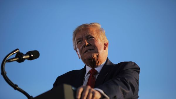 U.S. President Donald Trump holds a campaign rally in Londonderry, New Hampshire, U.S., August 28, 2020 - Sputnik International