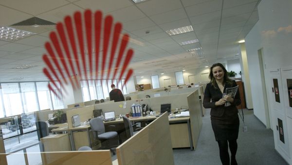 In the Chinese-based Huawei telecommunication company Moscow office - Sputnik International