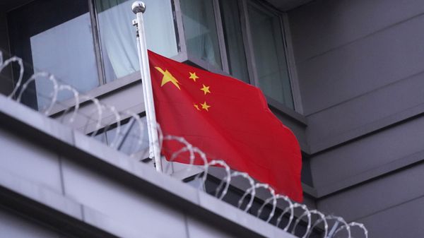 The flag of China flies outside the Chinese Consulate Wednesday, July 22, 2020, in Houston.  - Sputnik International