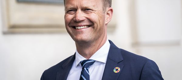Danish Foreign Minister Jeppe Kofod arrives for a press conference in Eigtved's Warehouse in Copenhagen, on 21 July 2020, on the eve of US Secretary of State Mike Pompeo's visit to Copenhagen.  - Sputnik International