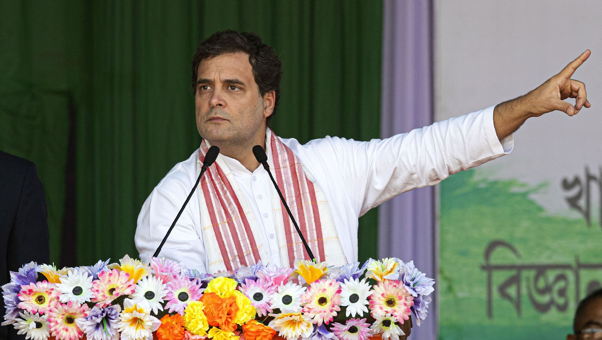 India's opposition Congress party leader Rahul Gandhi speaks at a rally against the Citizenship Amendment Act in Guwahati, India on Saturday, 28 December 2019. India's opposition Congress party leader Rahul Gandhi speaks at a rally against the Citizenship Amendment Act in Guwahati, India on Saturday, 28 December 2019. - Sputnik International, 1920, 01.06.2021
