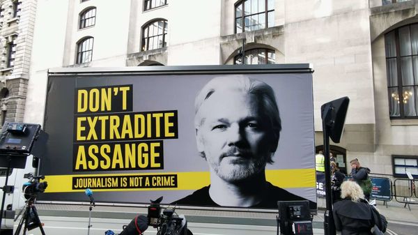 Assange Rally at Old Bailey in London, UK - Sputnik International