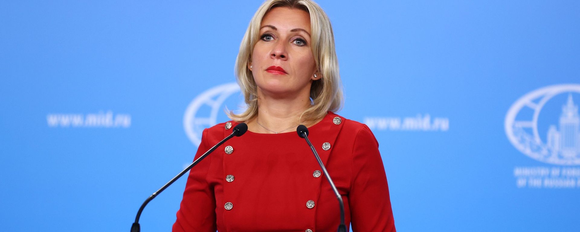 Russian Foreign Ministry spokeswoman Maria Zakharova during her briefing in Moscow Russian Foreign Ministry spokeswoman Maria Zakharova during her briefing in Moscow - Sputnik International, 1920, 30.11.2023
