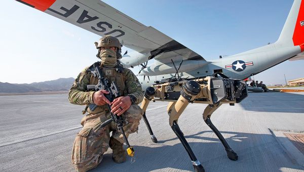 Air Force  Robot Dogs  - Sputnik International