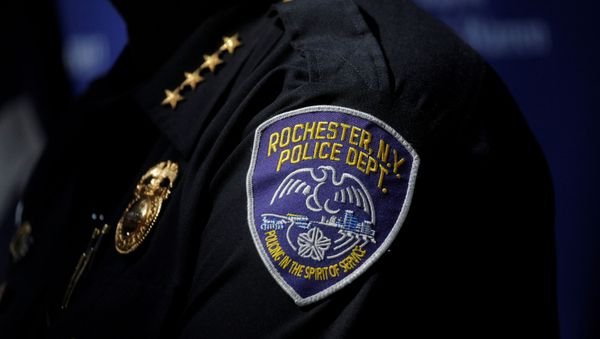 Rochester Police Chief, La'Ron Singletary speaks during a news conference regarding the protests over the death of a Black man, Daniel Prude, after police put a spit hood over his head during an arrest on March 23, in Rochester, New York, U.S. September 6, 2020. - Sputnik International