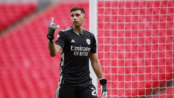 Arsenal's Emiliano Martinez, as play resumes behind closed doors following the outbreak of the coronavirus disease (COVID-19) - Sputnik International