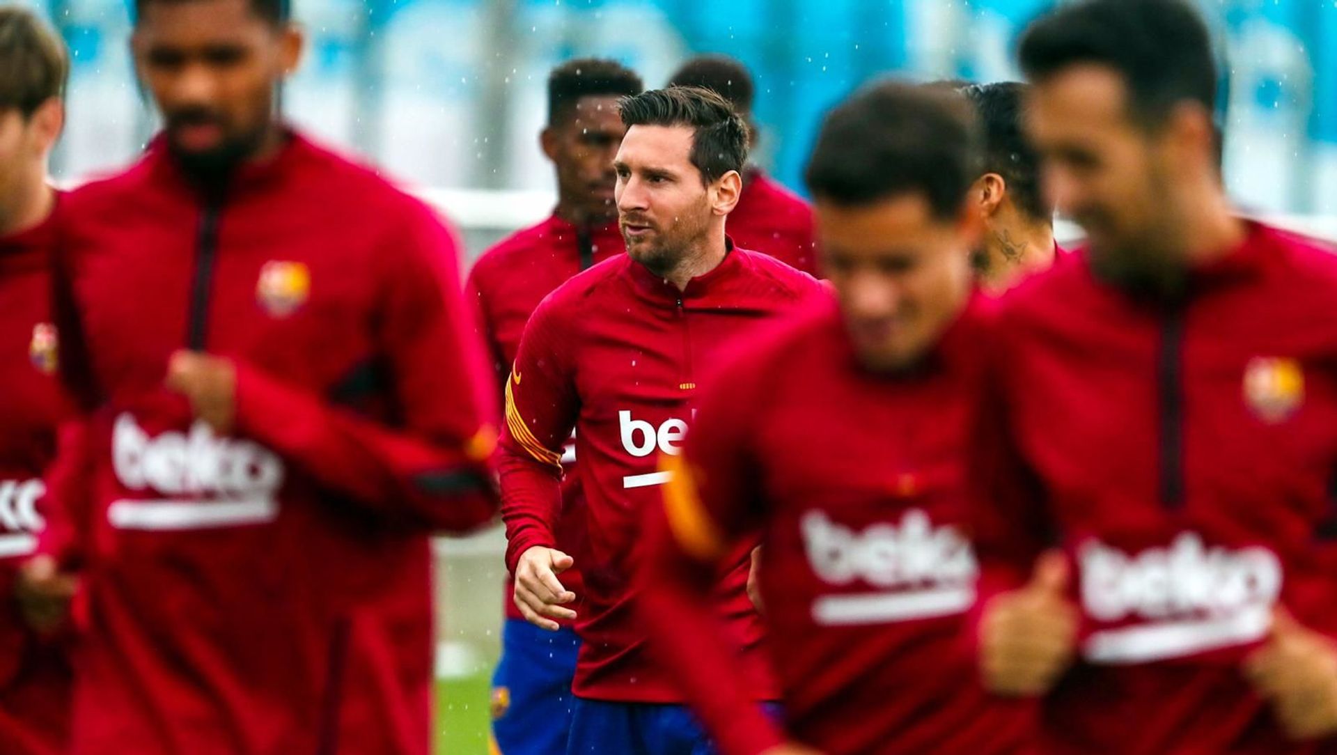 First workout of the day Lionel Messi - Sputnik International, 1920, 30.04.2021