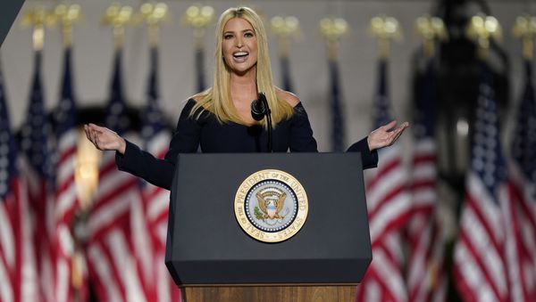 vanka Trump speaks to introduce President Donald Trump from the South Lawn of the White House on the fourth day of the Republican National Convention, Thursday, Aug. 27, 2020 - Sputnik International