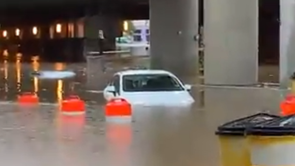 Heavy Rains Flood White House Basement, Submerge Roads Around Washington, DC - Sputnik International