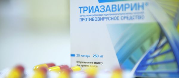 Russian-made anti-coronavirus treatment Triazavirin Russian-made anti-coronavirus treatment Triazavirin - Sputnik International