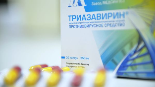 Russian-made anti-coronavirus treatment Triazavirin - Sputnik International