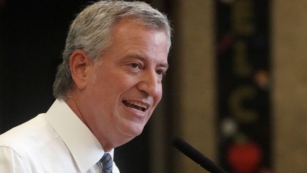 New York City Mayor Bill de Blasio speaks at a news conference after a tour of P.S. 59 following the coronavirus outbreak in Brooklyn, New York City, 2 September 2020. - Sputnik International
