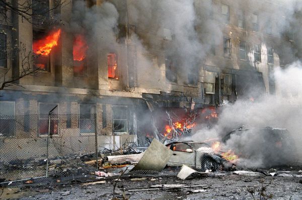 In this 11 September 2001 file photo, damage to the outer ring of the Pentagon is shown after a hijacked airliner crashed into the building In this 11 September 2001 file photo, damage to the outer ring of the Pentagon is shown after a hijacked airliner crashed into the building - Sputnik International