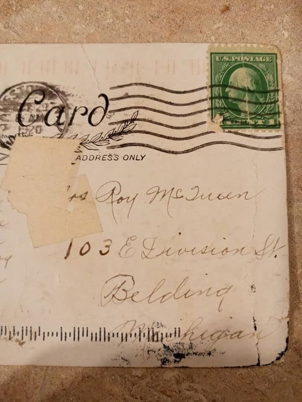 ‘A Little Too Slow’: 1920-Stamped US Postcard Arrives at Address Nearly 100 Years Later - Photo ‘A Little Too Slow’: 1920-Stamped US Postcard Arrives at Address Nearly 100 Years Later - Photo - Sputnik International