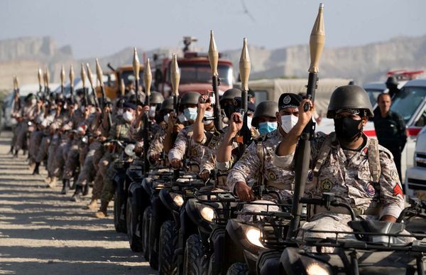 Members of the Iranian army take part in the annual military drill, dubbed “Zolphaghar 99”, in the Gulf of Oman, Iran on September 7, 2020 Members of the Iranian army take part in the annual military drill, dubbed “Zolphaghar 99”, in the Gulf of Oman, Iran on September 7, 2020 - Sputnik International