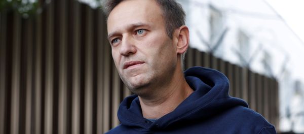 Russian opposition leader Alexei Navalny speaks with journalists after he was released from a detention centre in Moscow, Russia August 23, 2019 - Sputnik International