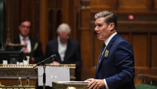Britain's opposition Labour Party leader Keir Starmer - Sputnik International