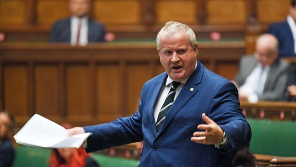 Ian Blackford, leader of Scottish National Party speaks during a debate on the Internal Market Bill at the House of Commons in London, Britain September 14, 2020 - Sputnik International