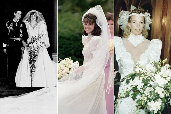 Diana, Princess of Wales (L) after her wedding with Charles, Prince of Wales, eldest son of Queen Elizabeth II, on 29 July 1981; American journalist Maria Shriver (C) before her wedding with actor and future governor of California, Arnold Schwarzenegger, on 26 April 1986; actress Janet Jones Gretzky before her wedding with Canadian hockey player Wayne Gretzky on 16 July 1988. Diana, Princess of Wales (L) after her wedding with Charles, Prince of Wales, eldest son of Queen Elizabeth II, on 29 July 1981; American journalist Maria Shriver (C) before her wedding with actor and future governor of California, Arnold Schwarzenegger, on 26 April 1986; actress Janet Jones Gretzky before her wedding with Canadian hockey player Wayne Gretzky on 16 July 1988. - Sputnik International