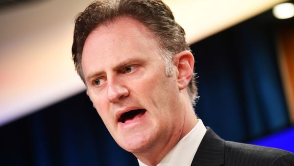 State Department Coordinator for Counterterrorism Ambassador Nathan Sales speaks during a press conference at the State Department in Washington, DC on June 24, 2020. - Sputnik International