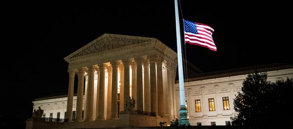 The American flag flies at half staff following the death of U.S. Supreme Court Justice Ruth Bader Ginsburg, outside of the U.S. Supreme Court, in Washington, U.S., September 18, 2020. The American flag flies at half staff following the death of U.S. Supreme Court Justice Ruth Bader Ginsburg, outside of the U.S. Supreme Court, in Washington, U.S., September 18, 2020. - Sputnik International
