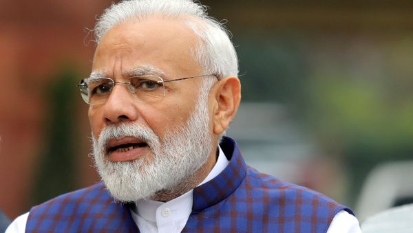 FILE PHOTO: FILE PHOTO: Indian Prime Minister Narendra Modi speaks to the media in New Delhi, India, November 18, 2019.  - Sputnik International