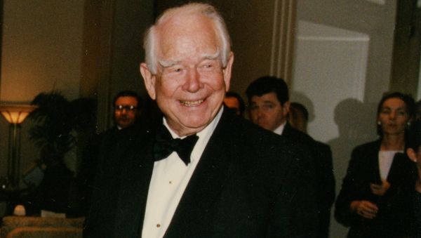 Donald Mcintosh Don Kendall, a former American businessman and political adviser. He is a former CEO of Pepsi Cola. c. June 1998 - Sputnik International