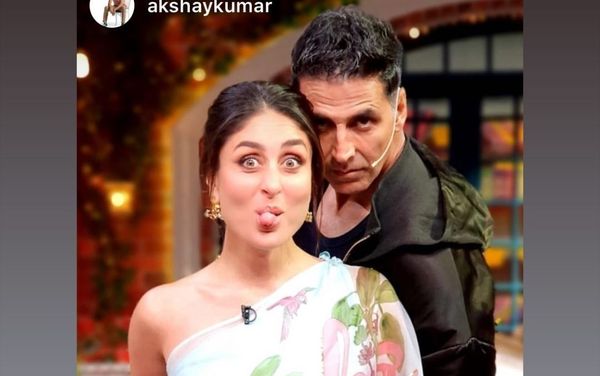 Kareena Kapoor Khan with Akshay Kumar Kareena Kapoor Khan with Akshay Kumar - Sputnik International
