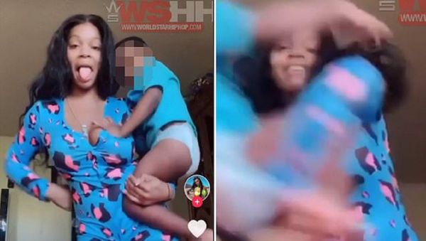 TikTok challenge has parents THROWING their young children off-camera to Blueface's song Baby: Social media users dancing and lip-syncing to the song Baby by Blueface. The artist raps: 'No baby, we can't have the baby. If you don't take this Plan B,…  - Sputnik International