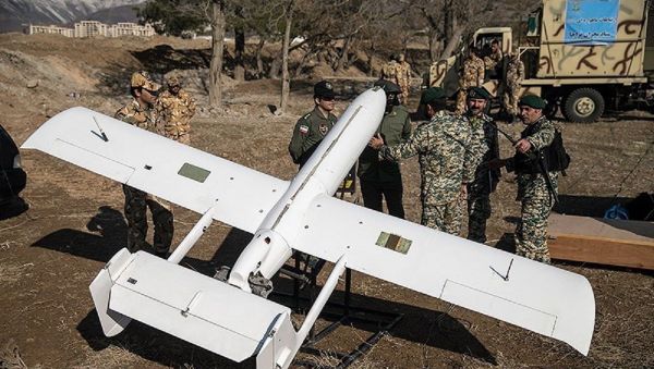 Iranian Qods Mohajer-2 drone. - Sputnik International