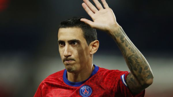 Soccer Football - Ligue 1 - Paris St Germain v Olympique de Marseille - Parc des Princes, Paris, France - September 13, 2020  Paris St Germain's Angel Di Maria during the warm up before the match - Sputnik International