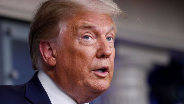 U.S. President Donald Trump speaks to reporters during a news conference in the Brady Press Briefing Room at the White House in Washington, U.S., September 23, 2020 - Sputnik International