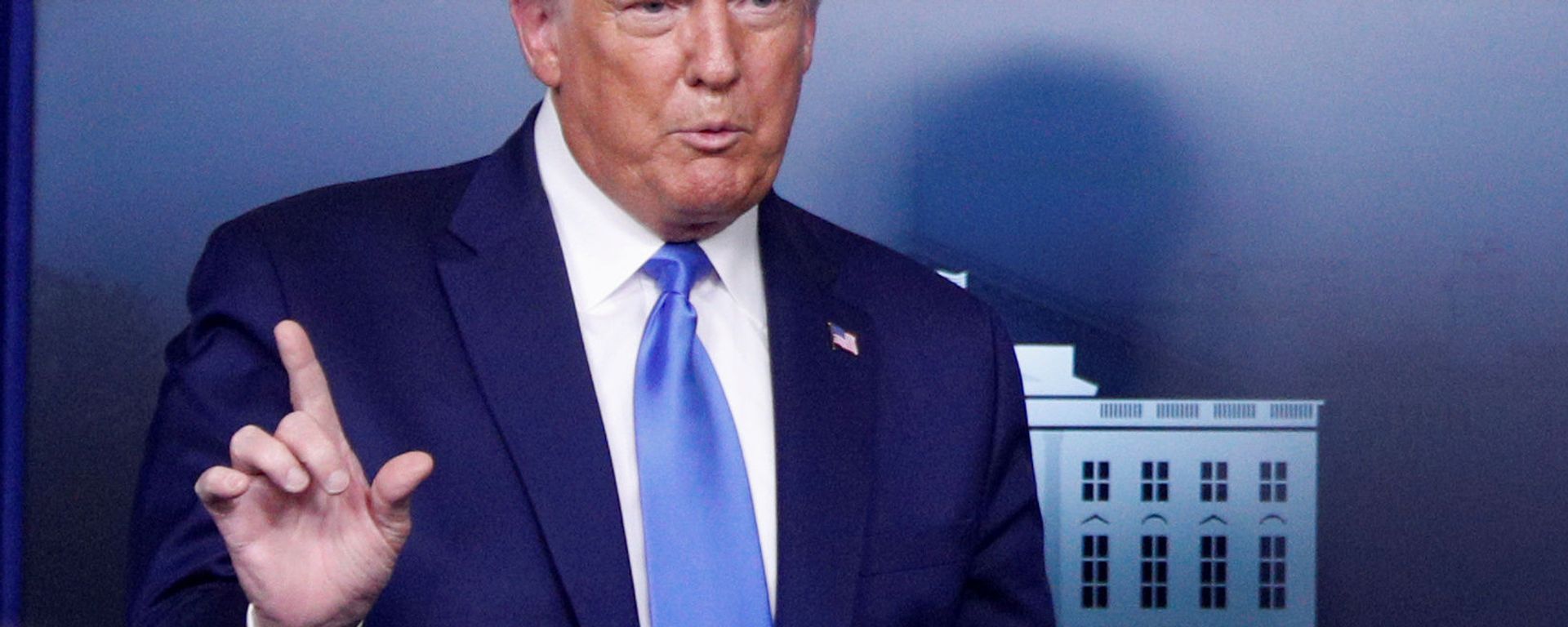 US President Donald Trump speaks to reporters during a news conference in the Brady Press Briefing Room at the White House in Washington, US, 23 September 2020 US President Donald Trump speaks to reporters during a news conference in the Brady Press Briefing Room at the White House in Washington, US, 23 September 2020 - Sputnik International, 1920, 24.09.2020
