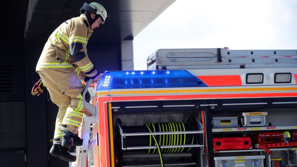 German Firefighter - Sputnik International