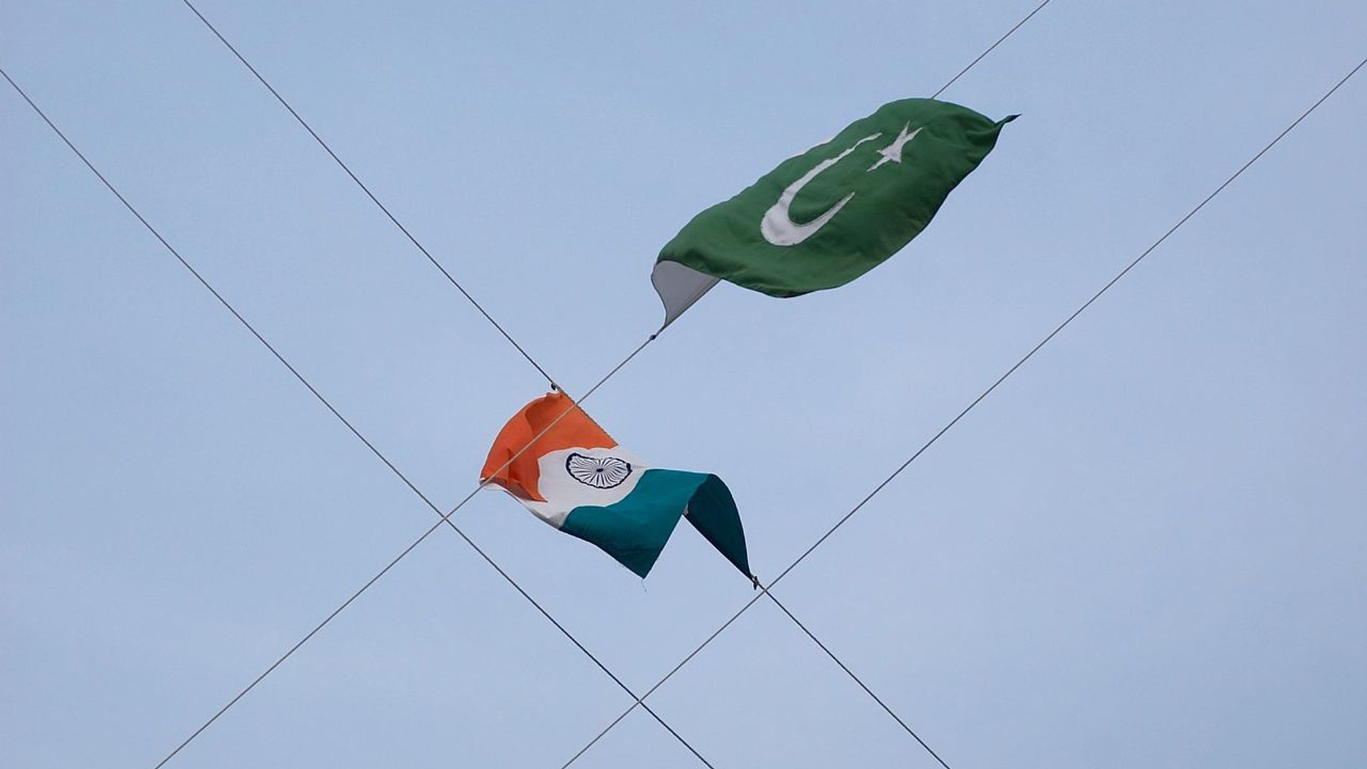 Flags of India and Pakistan Flags of India and Pakistan - Sputnik International, 1920, 04.03.2021