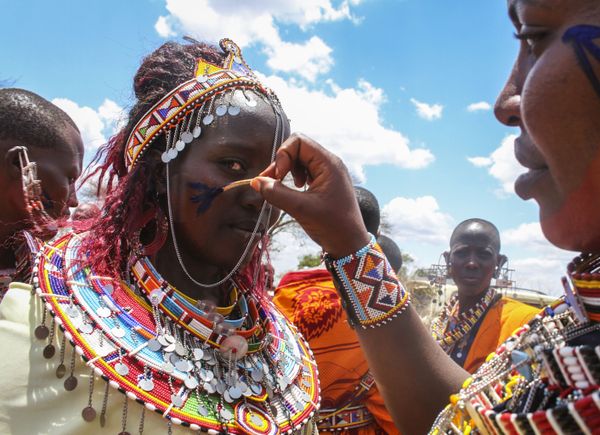 Ritual of Initiation of Junior Warriors Into Elders in African Maasai Tribe - Sputnik International