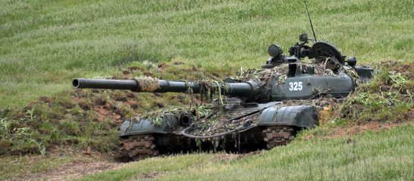 Soldiers of the Nagorno-Karabakh Defense Army on the first line of defense. - Sputnik International