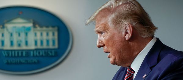 U.S. President Donald Trump speaks to reporters during a news conference inside the James S. Brady Briefing Room at the White House September 27, 2020 in Washington, U.S. U.S. President Donald Trump speaks to reporters during a news conference inside the James S. Brady Briefing Room at the White House September 27, 2020 in Washington, U.S. - Sputnik International