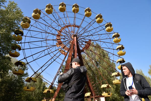 Radioactive Excursion: Tourists Explore Chernobyl Exclusion Zone - Sputnik International
