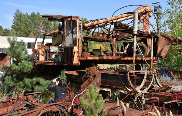 Radioactive Excursion: Tourists Explore Chernobyl Exclusion Zone - Sputnik International