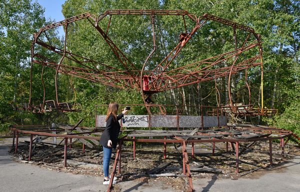 Radioactive Excursion: Tourists Explore Chernobyl Exclusion Zone - Sputnik International
