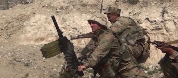 The Armed Forces of Azerbaijan are fighting in Nagorno-Karabakh The Armed Forces of Azerbaijan are fighting in Nagorno-Karabakh - Sputnik International